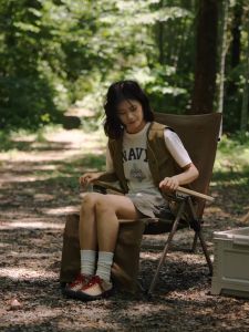 Nightfall T08 Speed Towing Recliner Chair || Khaki & Black