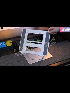 แท่นวางโน๊ตบุ๊ค วางโน๊ตบุ๊ค ปรับได้อย่างอิสระ 360องศา พับเก็บได้ กันลื่น วัสดุเหล็ก laptop stand ขาตั้งไอแพด