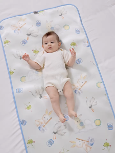 TEN-M JOURNEY Baby Ice Silk Cooling Mat Summer Special for Infants and Toddlers Milk Silk Cooling Pad