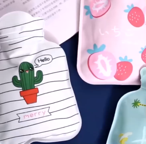 Plush Hot Water Bag Lovely Water Filling Bag Relief Pain Water Filling Bag Hand Warmer Bag