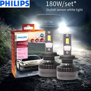 Philips | Philips LED 15000lm Ultinon Rally 3590 H4 H7 H8 H11 HB3 HB4 H19 HIR2 H1 Car Headlight 6500K White Max Power 180W 12V 4200K U359N