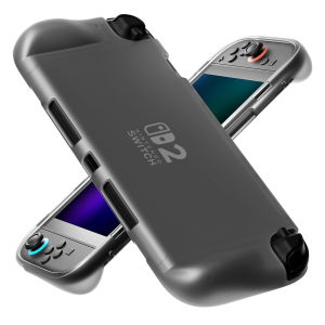 Ergonomic TPU Case for Switch 2 – Anti-Slip Shock-Absorbing Cover for NS2 Game Console & Joy-Con Full Body Protection