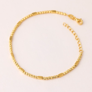 Chow Sang Sang 周生生 999 Gold Chinese Gifting Collection Beads Bracelet for Women 18cm 95713B Price-by-Weight 2.99g Gold