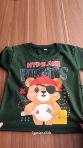 Baju Kaos Distro Anak Laki-laki Karakter Beruang Lucu Import 1-10 Tahun - Hypelane Kids