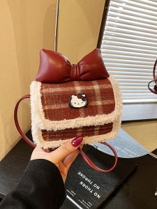 XIAOCHAOXIU | Childrens New Year Gift Bag Girls Small Square Shoulder Handbag