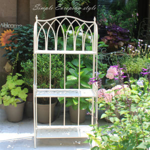 Balcony Flower Rack Courtyard Outdoor Garden Ornamental Flower Basin Shelf Outdoor Multi-Layer Iron Storage Rack Succulent Storage Rack