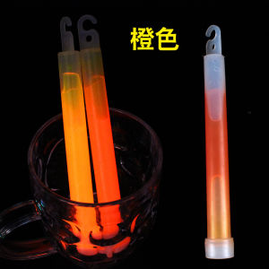 6-Inch Large Outdoor Emergency Lighting Sticks Fluorescent Tactical Long-Lasting Cold Light Sticks Camping Glowing Sticks for Children