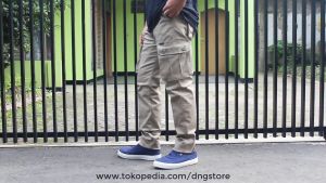 Celana Panjang Cargo Pria: Bahan Tebal & Import Terbaru