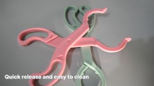 Baby Bottle Clip Holder Multi-Purpose Anti-Slip Handle Tongs