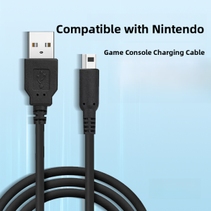 Nintendo NEW 3DS 3DSLL 3DSXL 2DS Game Console Charger USB Power Charging Line Easy to Use Durable TPE Material Data Cable