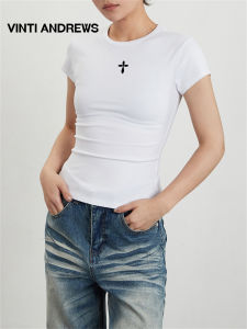 Slim Fit Shoulder-Aligned T-shirt