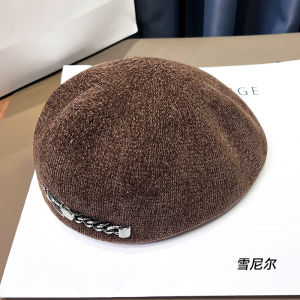 Mũ Lưỡi Trai Đính Đá Rhinestone Thời Trang Mùa Xuân Hè Cho Nữ Mũ Lưỡi Trai Kiểu Hepburn Mũ Lưỡi Trai Thời Trang Đeo Ngược Mũ Lưới Tròn