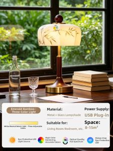 YUANSHENGDA | Vintage Style New Table Lamp For Bedroom And Living Room Ambiance Gift