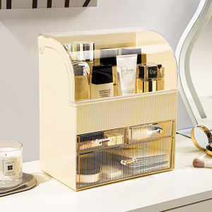 New Anti-Dust Makeup Organizer for Vanity Table