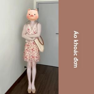 NIUVIES | Đầm Hè Phong Cách Pháp Hoa Hồng Nhỏ