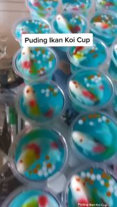 CETAKAN PUDING/CETAKAN JELLY/CETAKAN COKLAT IKAN KOI HARGA MURAH