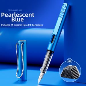 HERO | Primary School Student Writing Pen for Practice and Correct Posture Removable Ink Cartridge