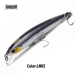 Kingdom Suspending Fishing Lure Minnow Bait 80mm 95mm 110mm Jerkbait Wobblers Swimbait Hard Artificial Lure For Pike Seabass