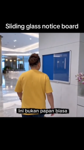 CheapDealMy All Size Sliding glass notice corkboard cabinet 2x3 3x4 3x5 3x6 4x4 4x5 4x6 4x8 school office hall management