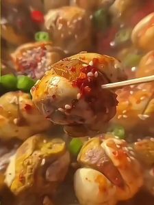 Five Spice and Spicy Flavor Marinated Egg