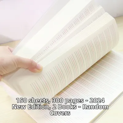 Extra Thick English Notebook Four Line Three Grid
