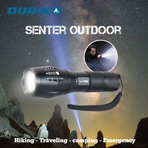 Senter LED Camping 2000 Lumens Outdoor - Senter Multifungsi Emergency Outdoor