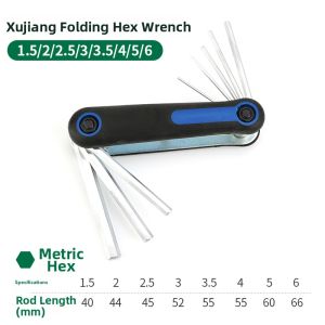 Folding Hex Wrench Set