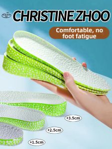 Invisible Shock-absorbing Elevating Insoles