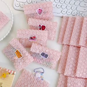 ซองบับเบิ้ล กันกระแทกรูปหัวใจ 20ชิ้น/แพ็ค สีชมพูพาสเทล บริเวณ 10x10.5cm พร้อมระบบการใช้งาน บับเบิ้ลซอง สมบูรณ์และความสะอาดสูง