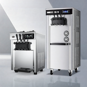 Automatic Self-Cleaning Commercial Ice Cream Machine