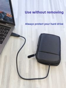 zhencool | Portable Hard Drive Case Soft Protective Storage Bag For Toshiba Lenovo Western Digital Seagate WD