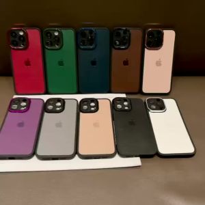 {NEW ARRIVAL}-CASE KULIT SKN + RING CROME PROTECT LENS CAMERA- REALME