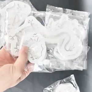 Cetakan Silikon Fondant Naga Chinese Dragon Naga China 2d Mold Cetakan Coklat Kue Silikon Naga Dragon