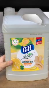 Nước rửa chén Chanh Yuzu & gừng can 3.8kg