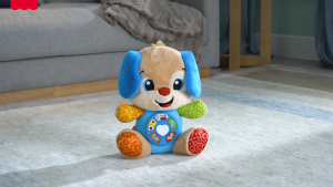 Fisher-Price Laugh & Learn Smart Stages Puppy Plush Musical Learning Toy For Baby & Toddler