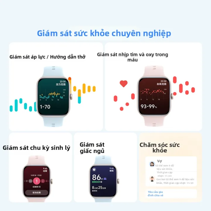 vivo | Đồng Hồ Thông Minh Theo Dõi Nhịp Tim Oxy Giấc Ngủ | BigBuy360 - bigbuy360.vn vivo | Đồng Hồ Thông Minh Theo Dõi Nhịp Tim Oxy Giấc Ngủ | BigBuy360 - bigbuy360.vn