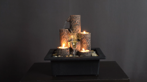 Tabletop Fountain Ornaments Home Gardening Decoration Rockery Water Fountain Crafts Gifts Desktop Decorations