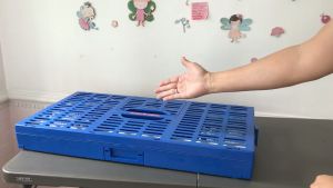 Pigeon training box Portable T-box cage for pigeon bird Large