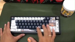 Bàn phím cơ Custom GMK67 mạch xuôi led rgb 3 mode full mod tại  Tungcustom