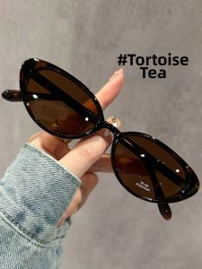 Schever | Ultra-light TR Cat-eye Style Brown Womens Sunglasses Polarized UV Protection