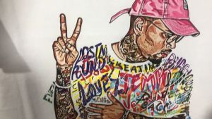 Kaos Chris Brown Tshirt Casual Premium Cotton Real Pict Ready Stock Tersedia dan Siap Kirim BISA COD