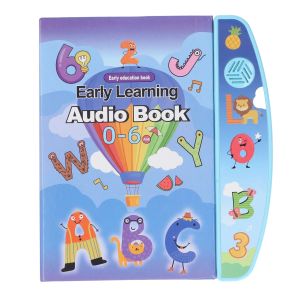 Kids Electronic Audio Books Alphabet Abc Words Drum Sounds Animals Cognitive Books Interactive Pre-School Educational Toys