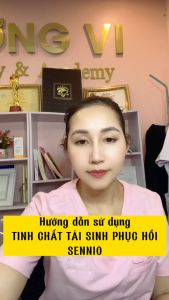 Serum dưỡng trắng căng bóng da sennio hàn quốc tinh chất tái sinh phục hồi dưỡng ẩm trắng da sennio chính hãng perfect whitening serum senio sno 828