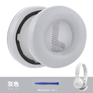 อุปกรณ์เสริมที่ครอบหูฟังเหมาะสำหรับเจเป่า JBL Live 400bt ที่ครอบหูที่รองฟองน้ำสำหรับหูฟังปลอกหนังโปรตีนทดแทน