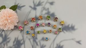 (Combo: 10 Chuông đủ màu) Chuông lục lạc có hoạ tiết bông hoa & phụ kiện handmade siêu dễ thương (mẫu mới) - Love Pets Shop