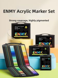 ENMI | Soft Non-Bleed Layerable Washable Student Use Acrylic Markers