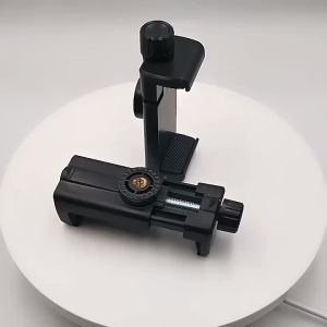 Two-hole Phone Holder for Tripod Mount Adapter Mobile Phone Tripe Cellular Support Smartphone Holder Clamp for Tripod Clip