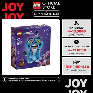 LEGO KPOP DEMON HUNTERS 72537 Đồ Chơi Lắp Ráp Bộ Đôi Hổ Derpy Và Chim Ác Là Sussie (825 Chi Tiết)