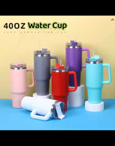 1200ml Large Capacity Water Mug 304 Stainless Steel Car Drivers Water Tumbler With Straw Stanleyd High-Value Insulated Mug