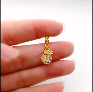 Yon Hing Charm Pdr Pineapple (旺) Emas 916